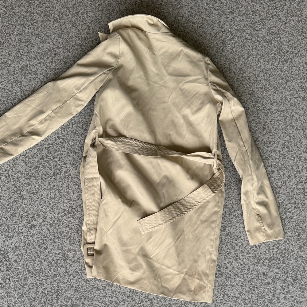 Nasty Gal Tan Trench Coat - Picture 4 of 4